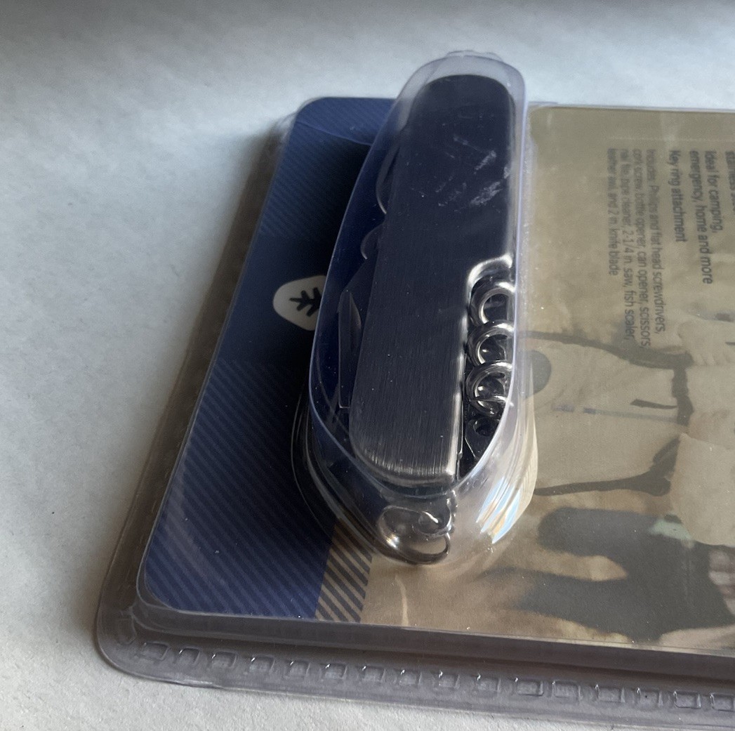 Stansport Stainless Steel 12 Function Utility Knife