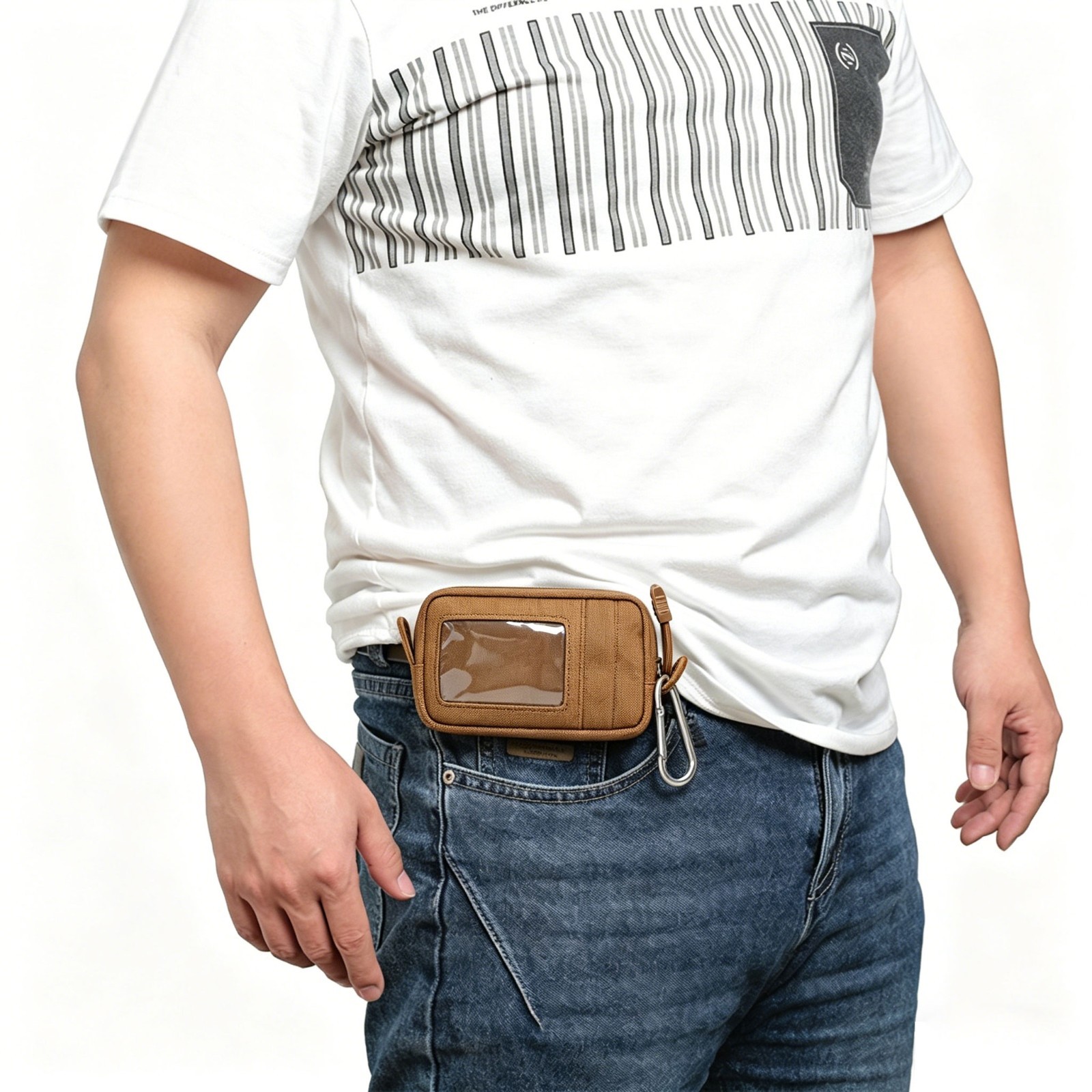 Waist Pouch + 5 anti-theft credit card cases + Multi-functional tool card