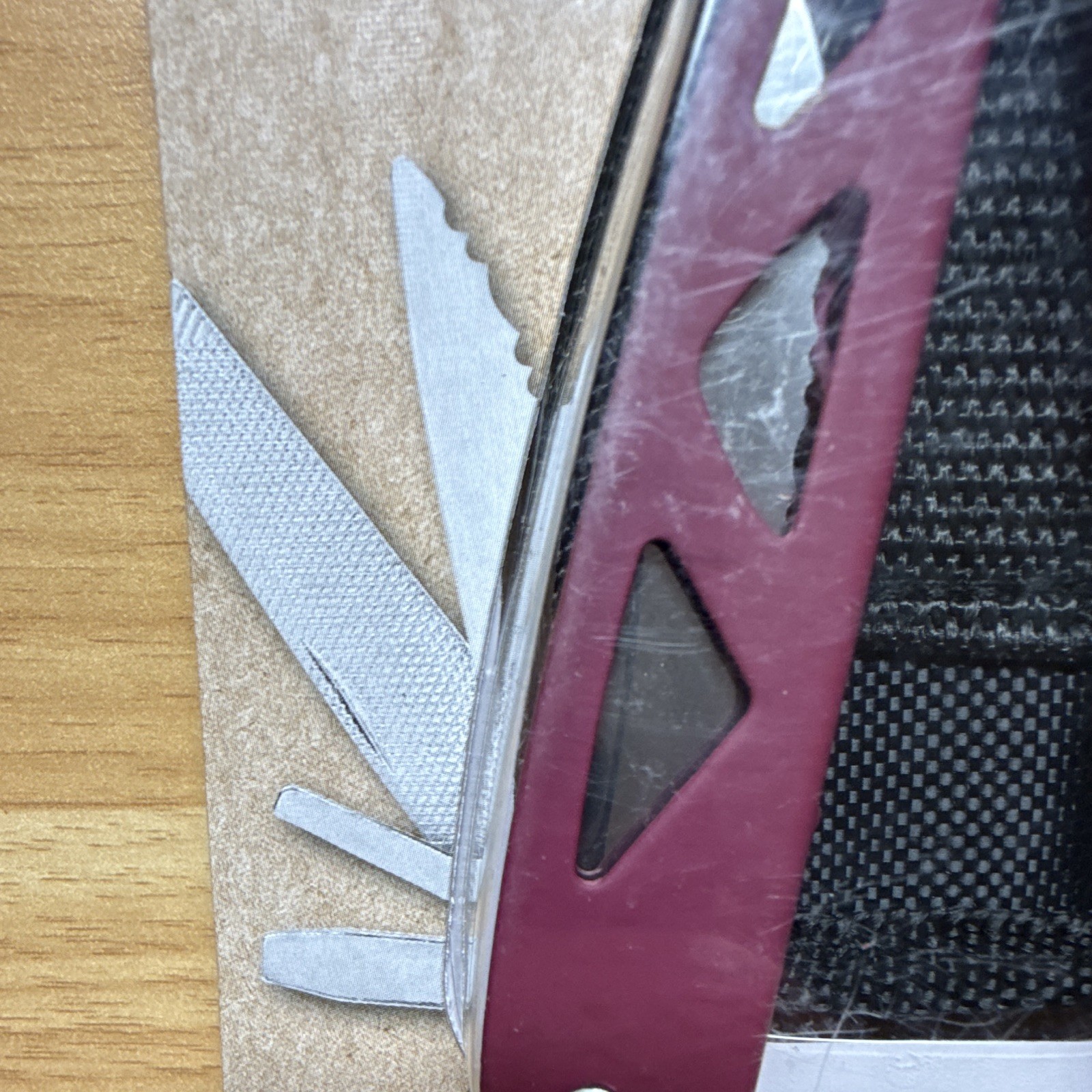 Ozark Trail Maroon Handle 12-in-1 Multi-Tool Sheath Included New Sealed