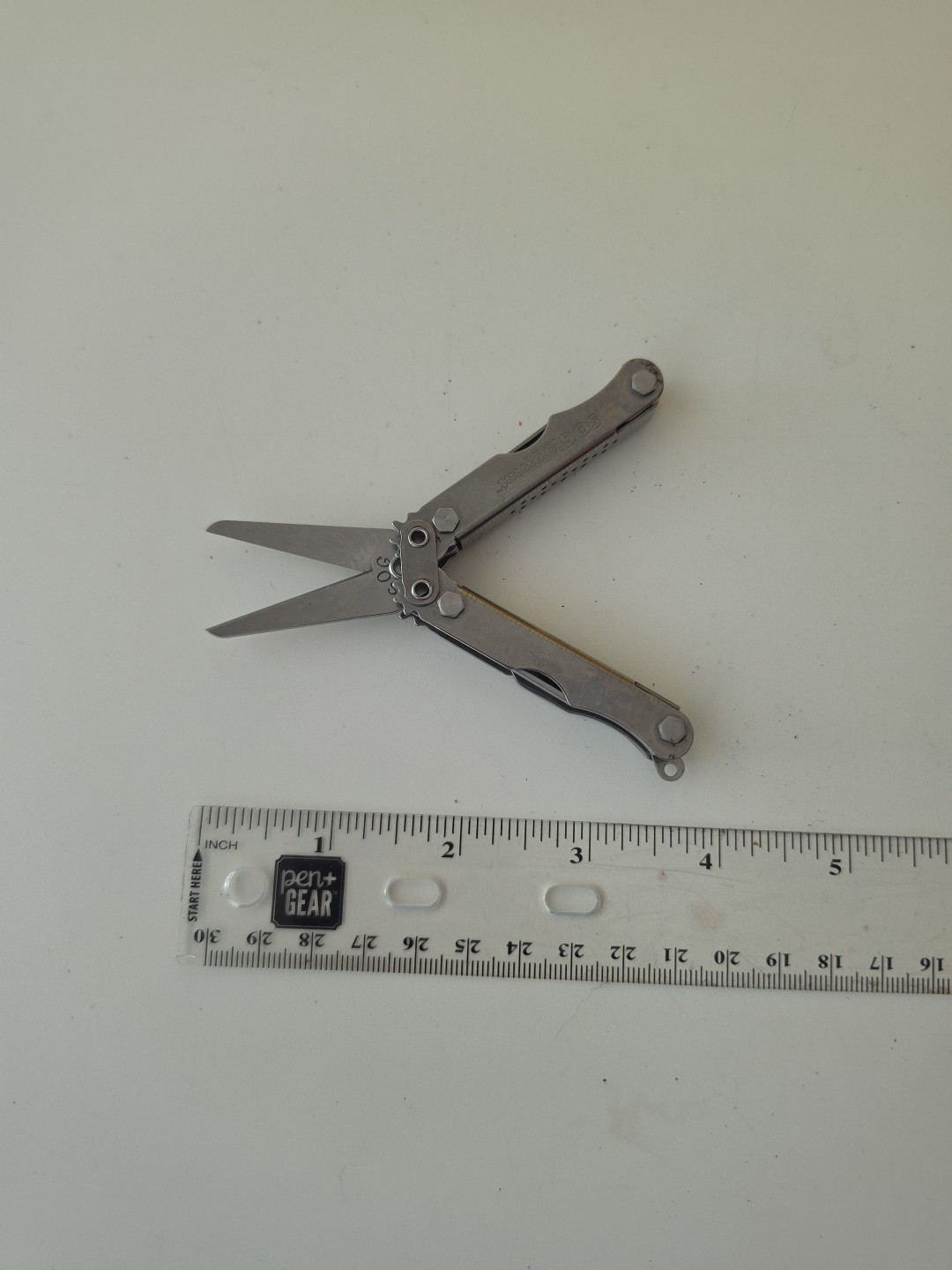 SOG Crosscut Stainless Steel Multi-Tool. 8 Tools Total