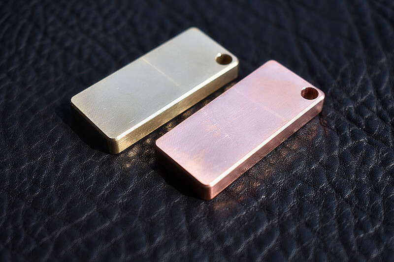 Brass Copper Keychain Pendant EDC Portable Creative Key Chain Ring Adult Toy