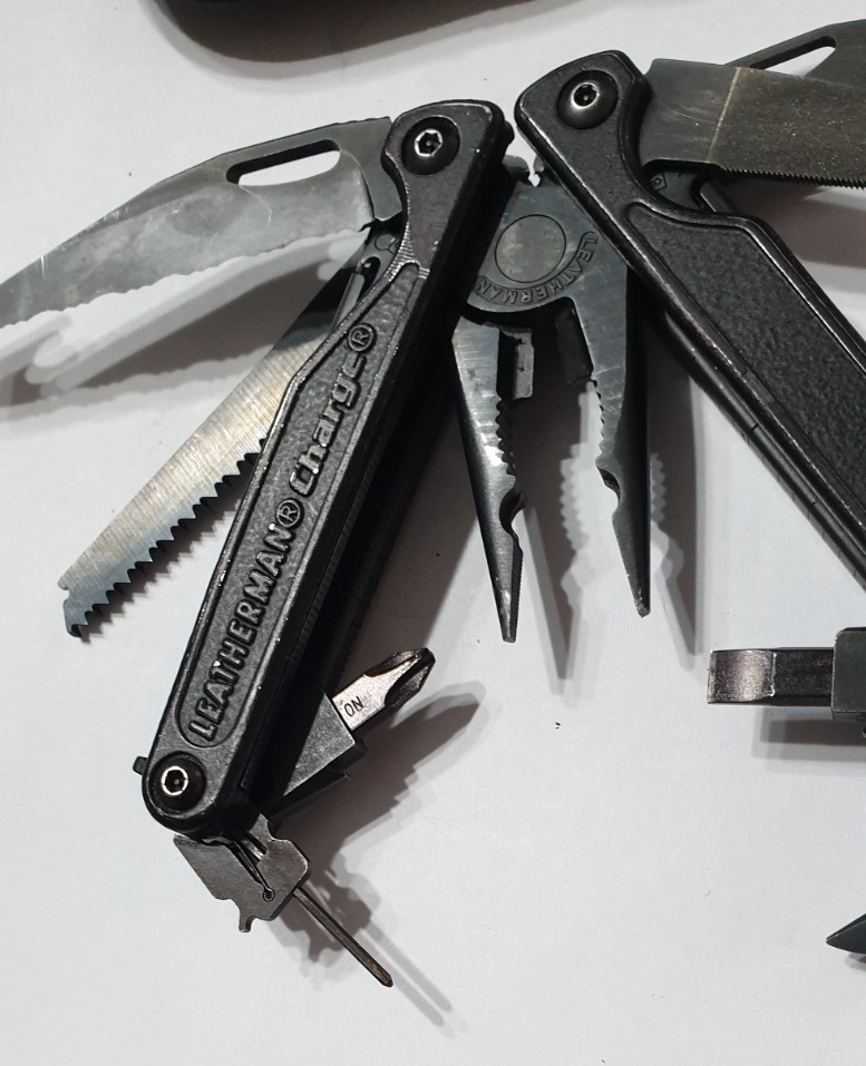 🔥 Leatherman Charge XTi 2005 BO BlackOxide Titanium Gen 1 Cap Crimper Very Rare