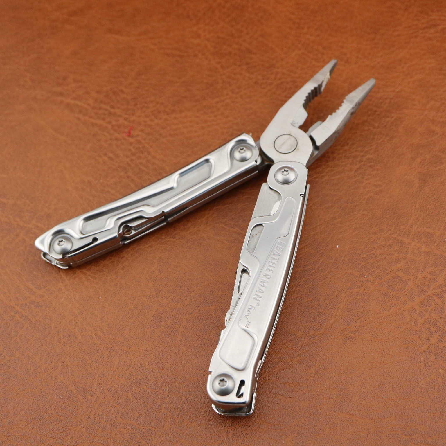 Leatherman Rev Multi Tool Stainless Steel Good Used Condition Pocket tool