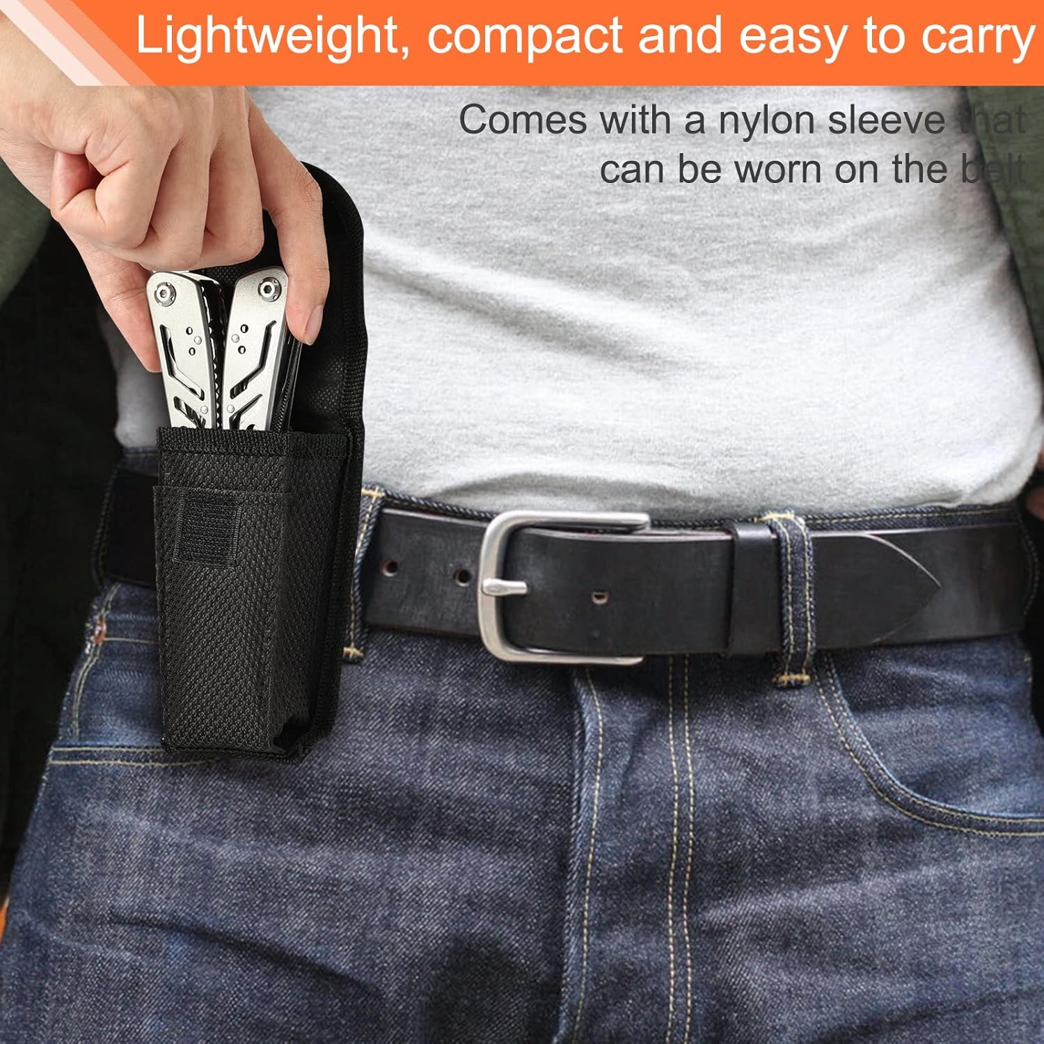24-In-1Multitool Pocket Knife Professional Stainless Steel Multitool Keychain wi