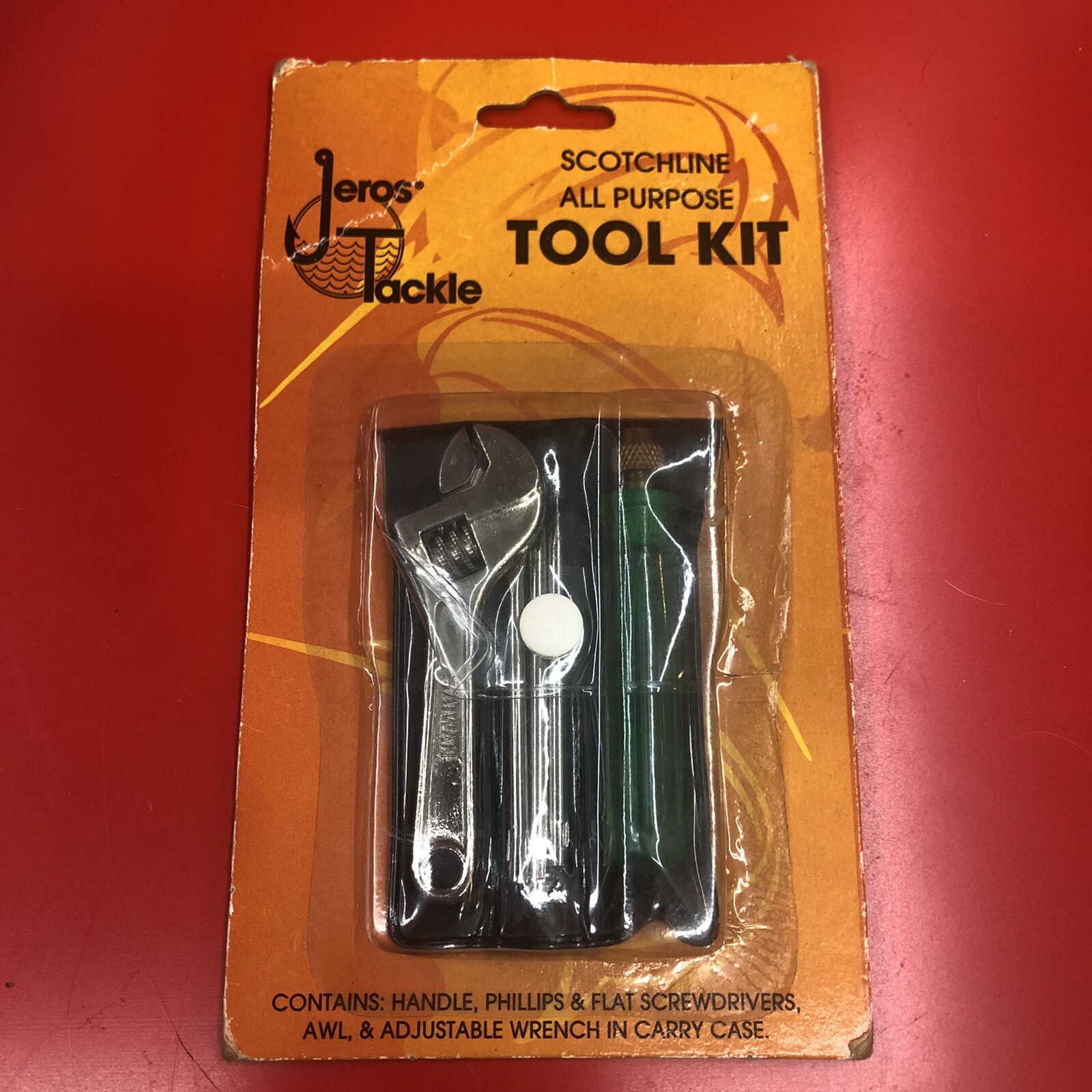 JEROS TACKLE Fishing Box Tool Kit SCOTCHLINE ALL PURPOSE TOOL KIT NOS