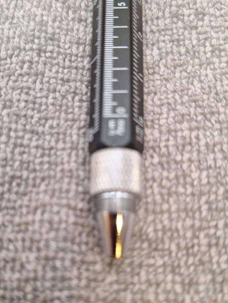 Multitool Pen 6 in 1 Tools Pen-Stylist-Ruler-Bubble Level-Philips & Flathead SD