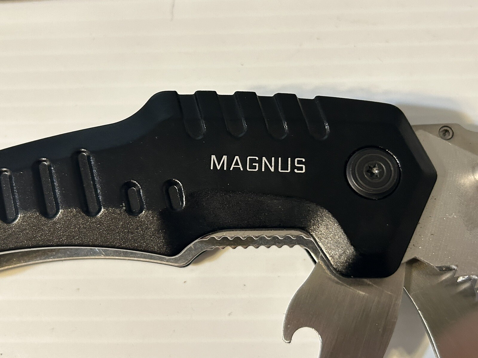 Kilimanjaro Magnus 9-in-1 XL Multi-Tool Folding with Snap Pouch New Never Used.