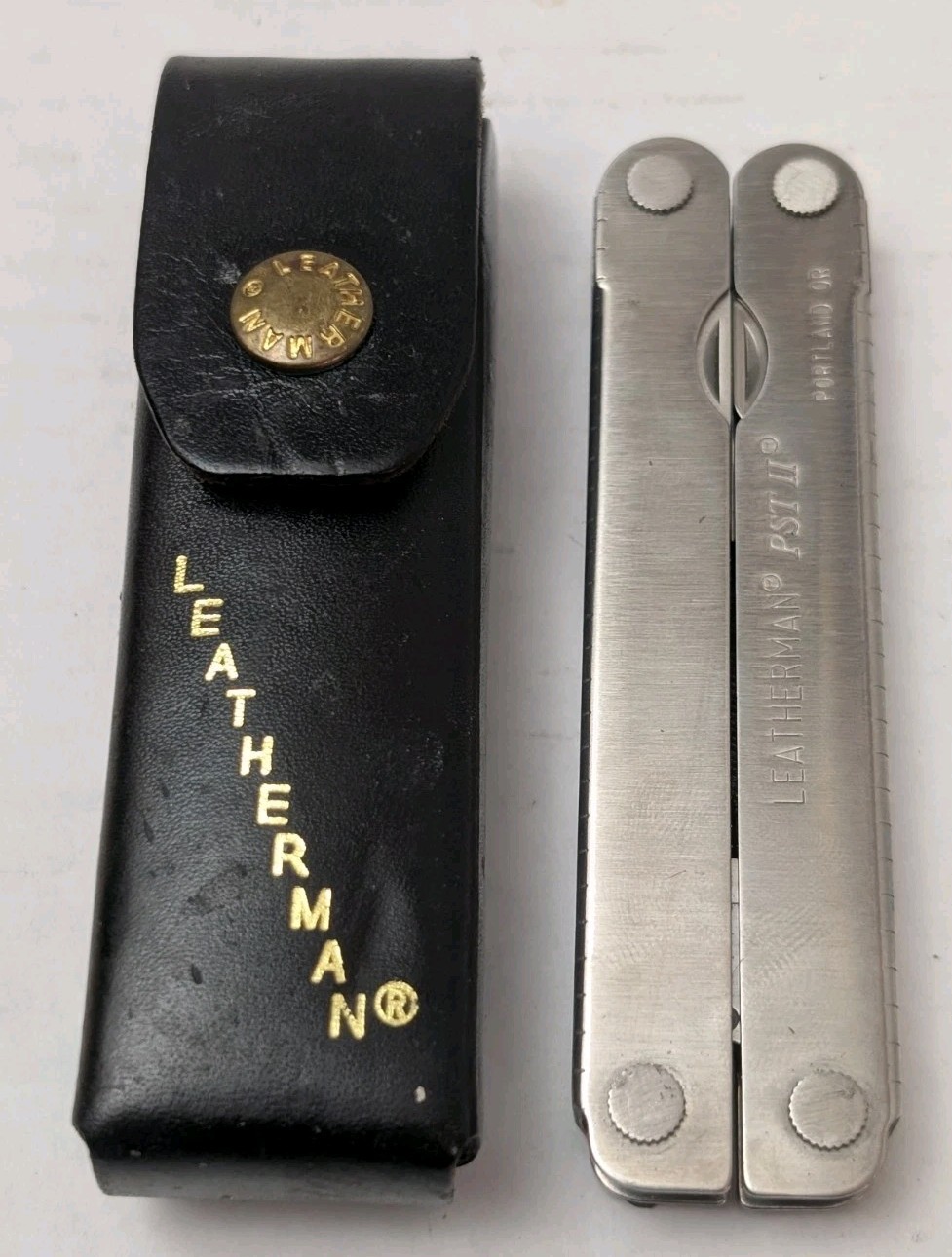 Leatherman Pocket Survival Tool PST ll Multi-Tool with Sheath USA