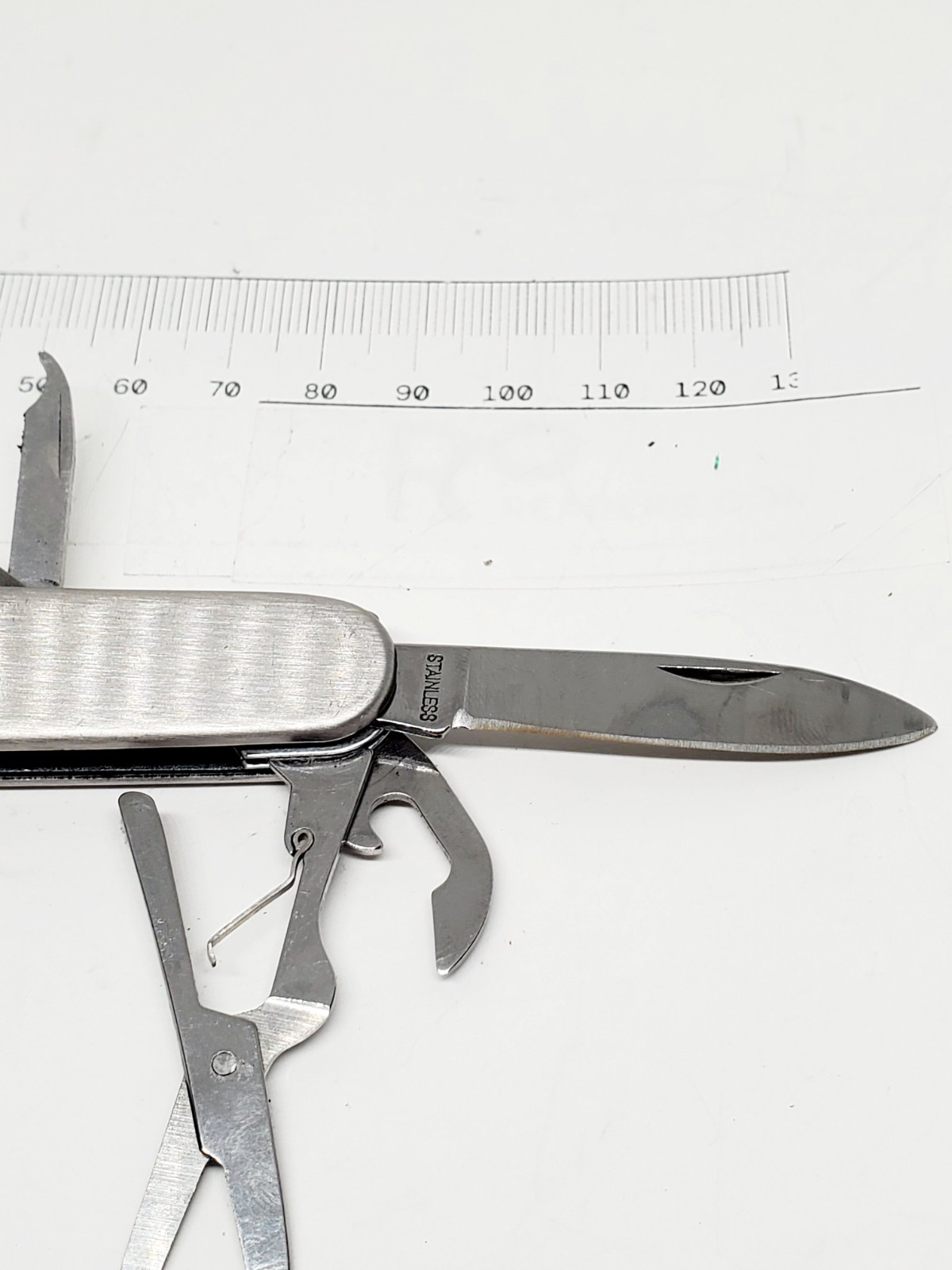 Stainless Steel Pocket Knife 7-in-1