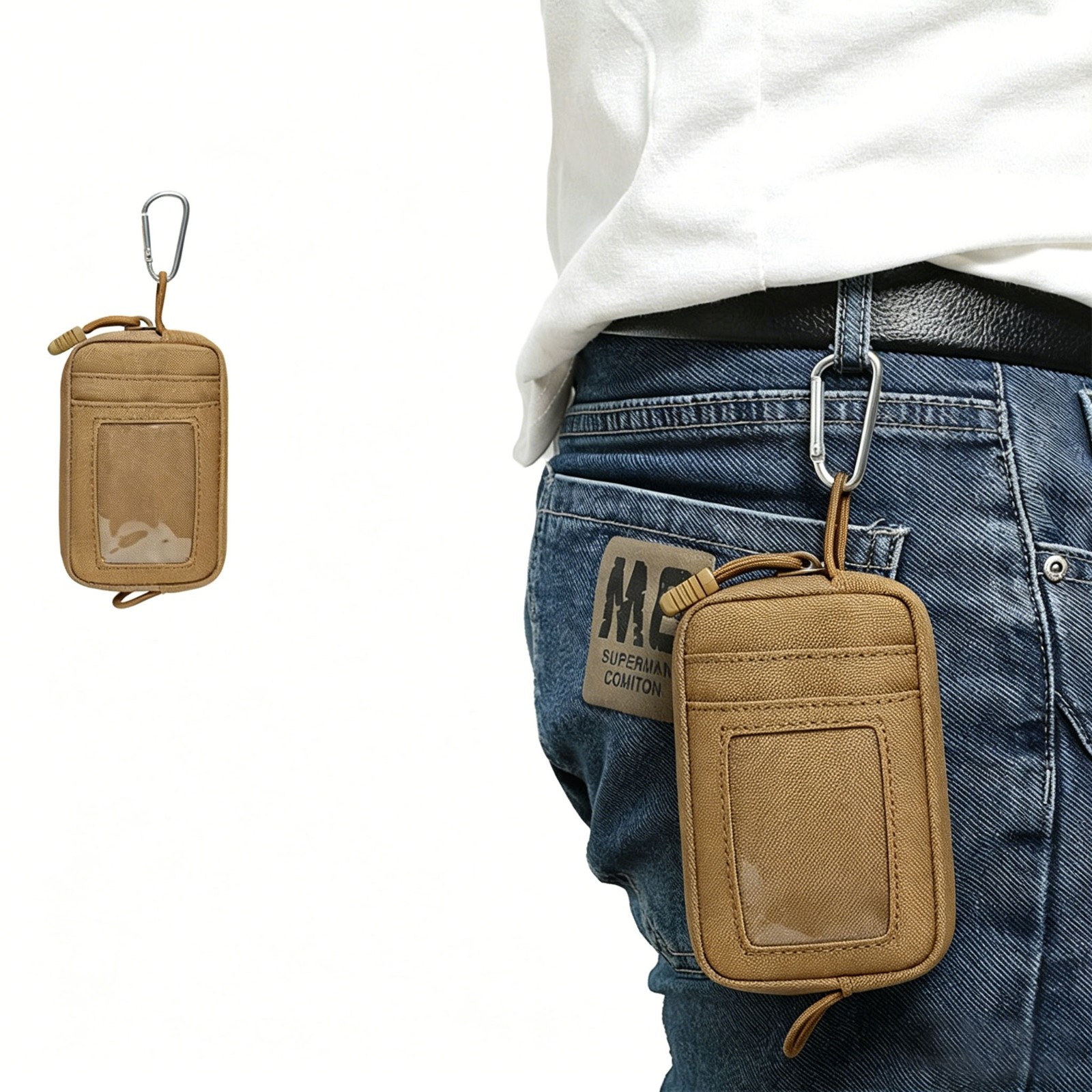 Waist Pouch + 5 anti-theft credit card cases + Multi-functional tool card