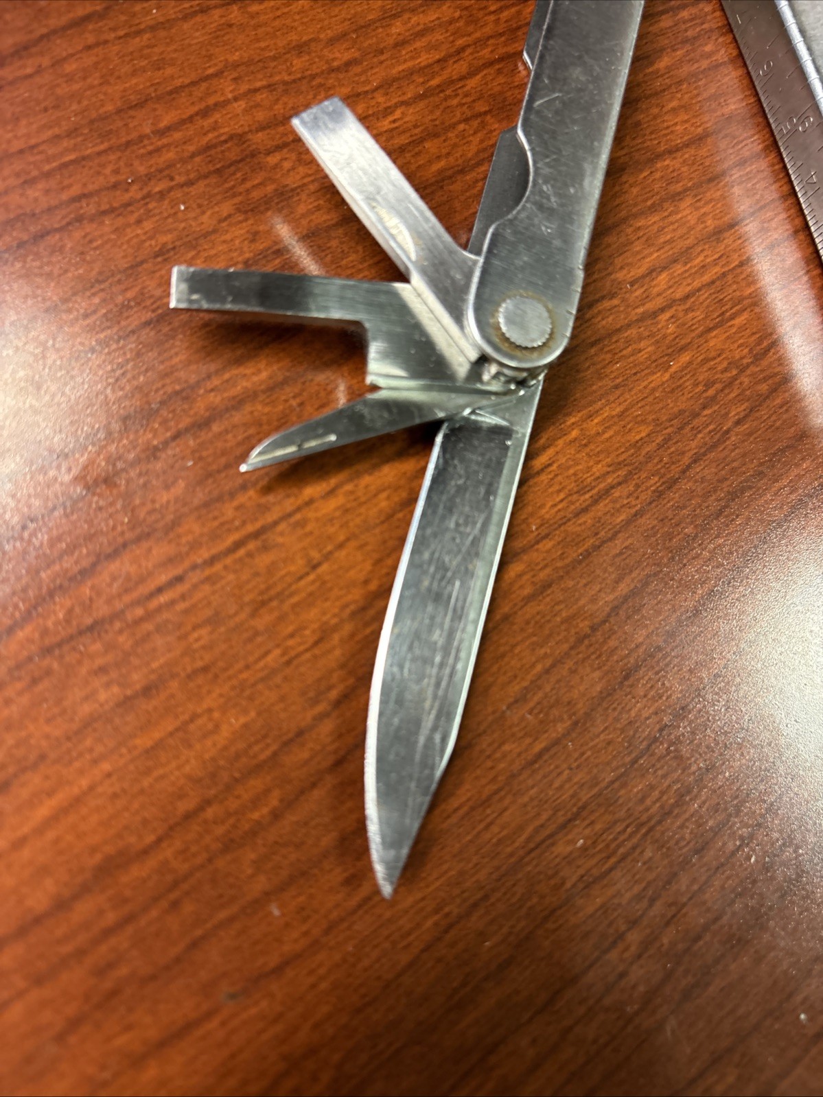 Vintage Original Leatherman Pocket Survival Tool PST Stamped 0893