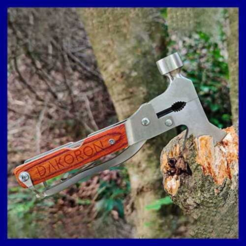 Multitool Hammer Camping Gear Accessories Survival Kits 14 in 1 Multifunction