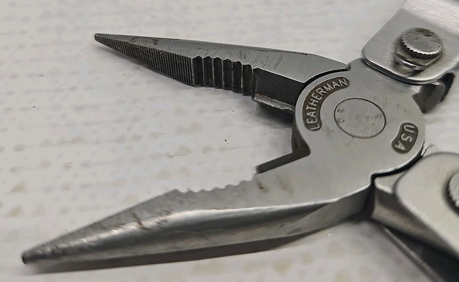 Vintage Leatherman SuperTool Pat Pend USA Stainless Steel Multi-Tool 10 In 1