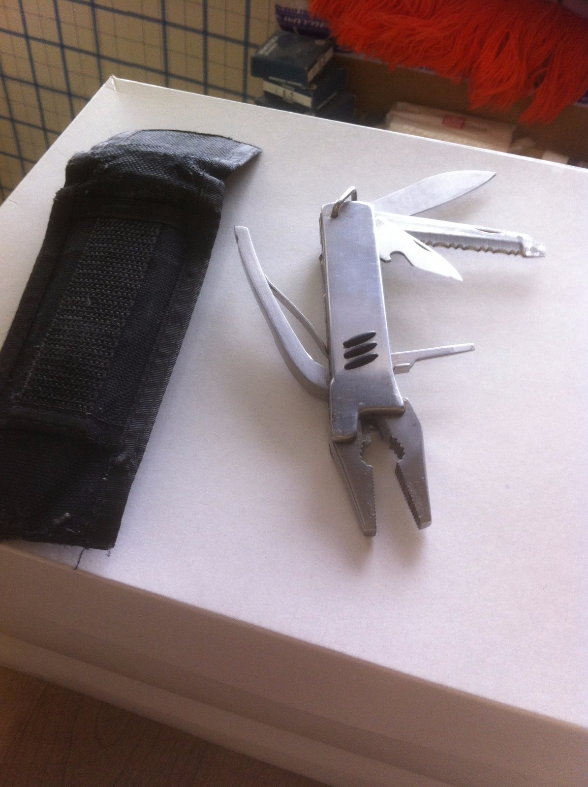 ‘9 Tools in One’ Multi Purpose Pocket Tool with Belt Loop Sheath