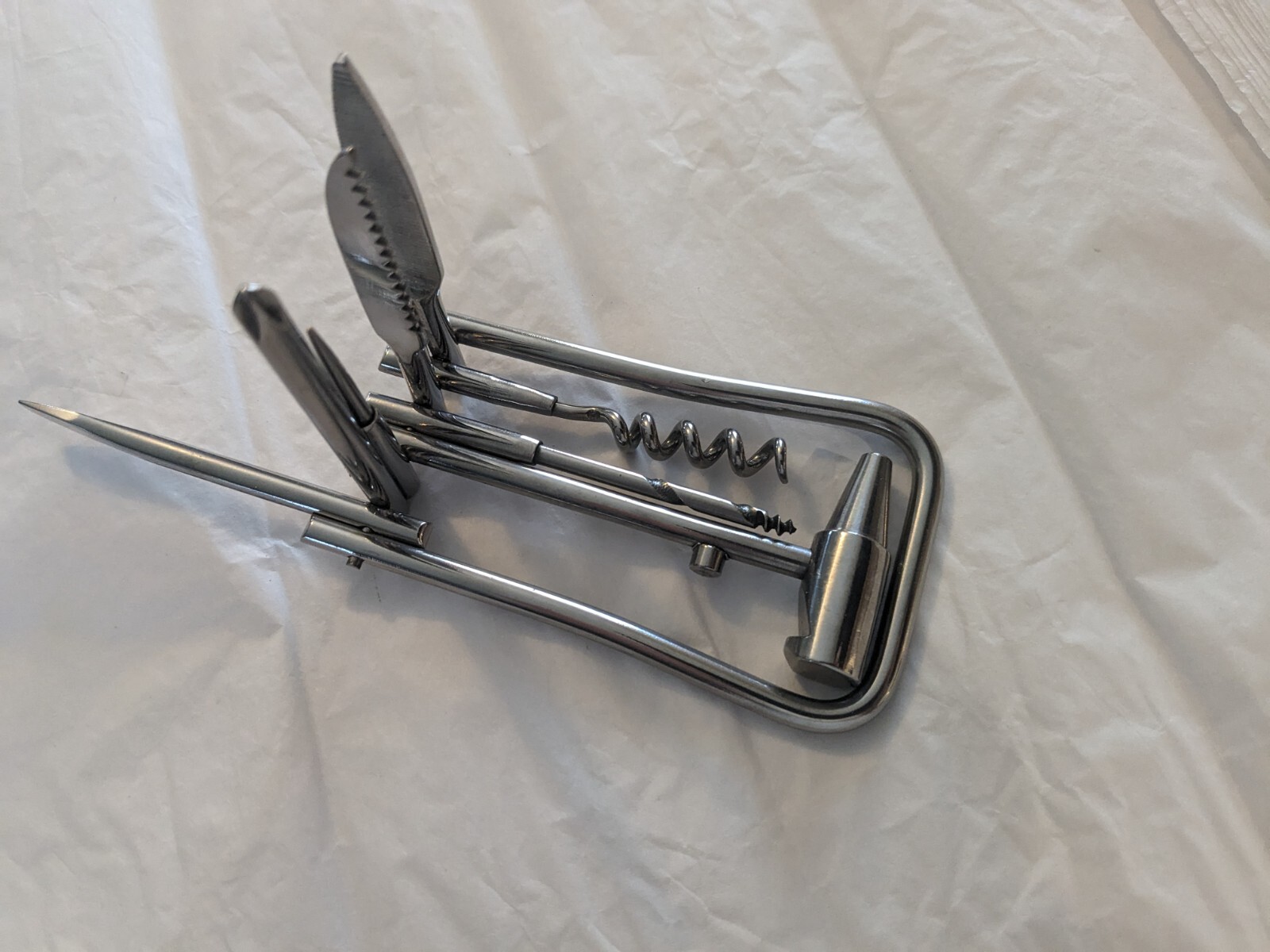 Discontinued Byrd Knife BY13 8-Tool Harp Multitool By Spyderco NIB