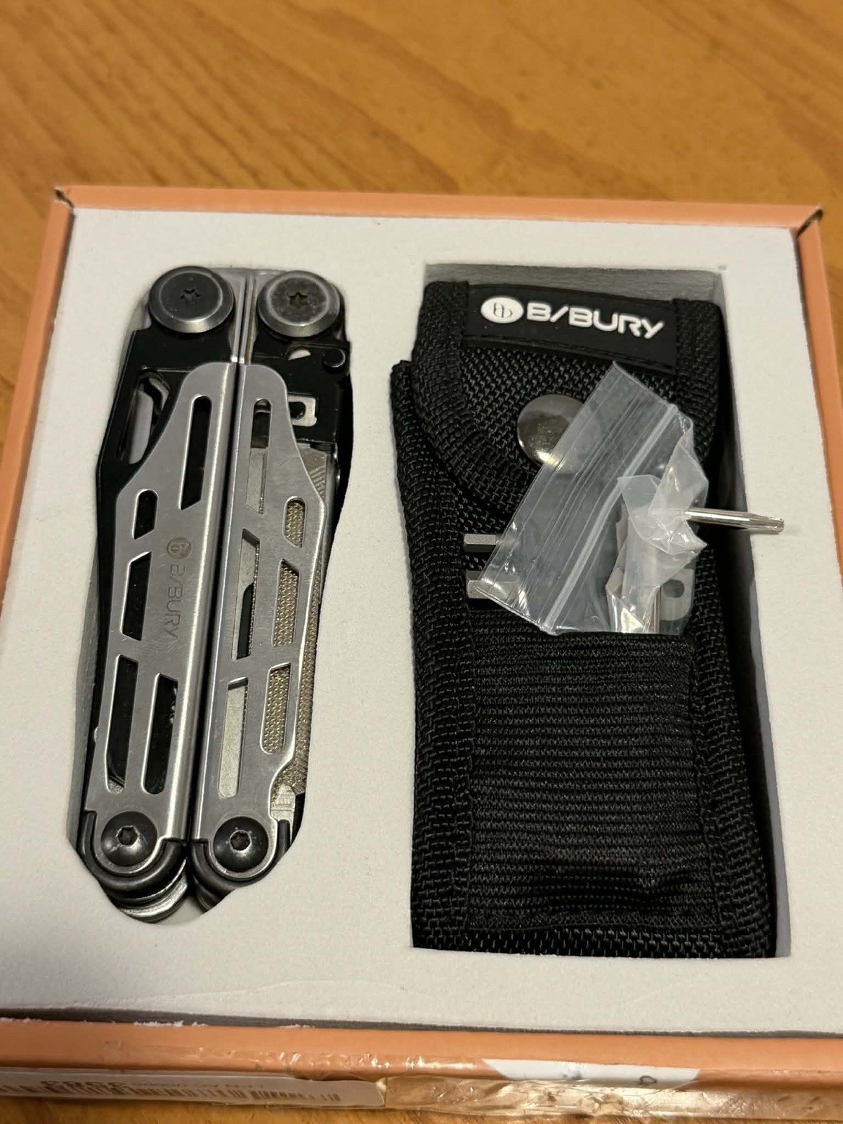 Multper Multitools Pliers Pro, Upgraded Multi Tool With Damascus Knife