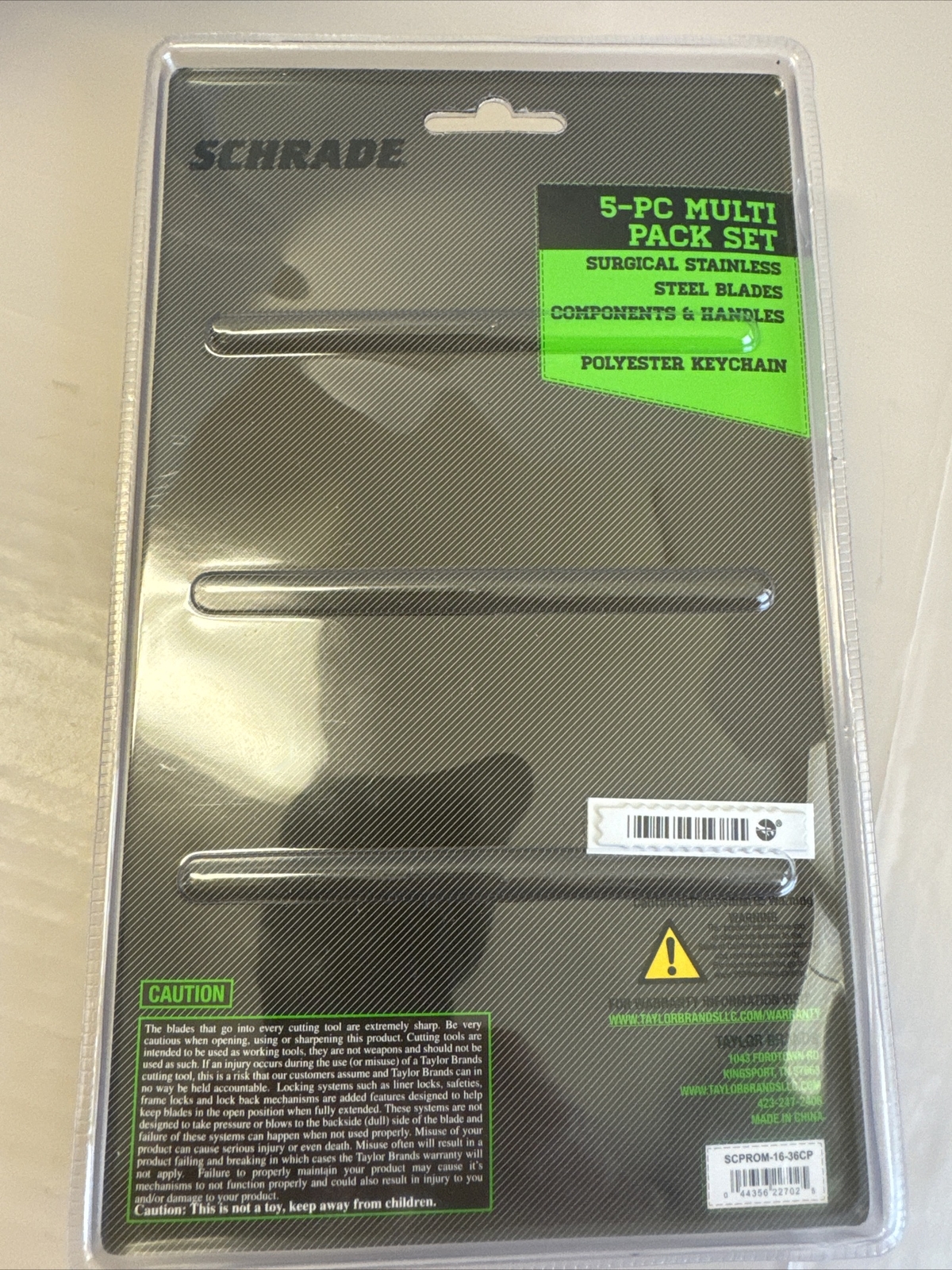 Schrade Multi Tactical Tool Set 5 Pieces – NEW – Holiday Gift for Outdoors!