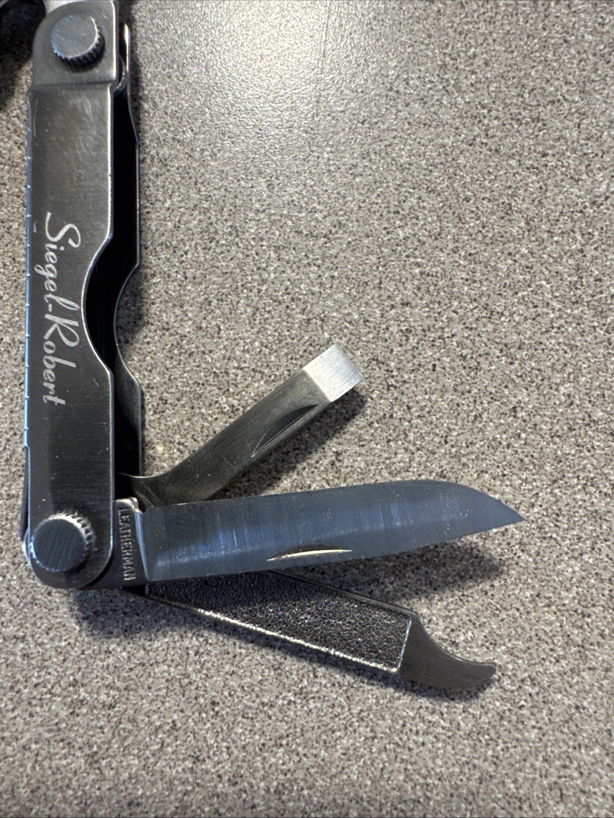 Leatherman Micra Multi-Tool Knife Scissors Key Ring Stainless 10 Tools Car Purse