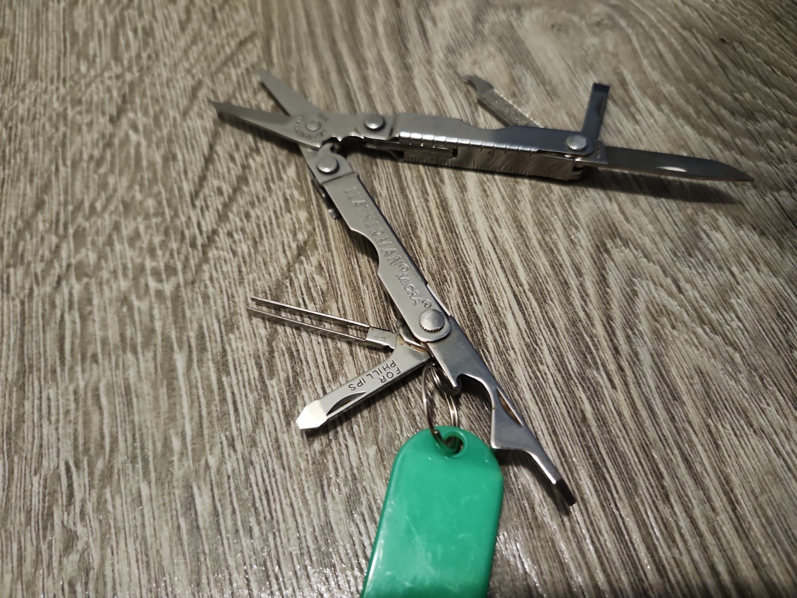 Leatherman Micra Multitool – Stainless Steel, Used, Good Condition