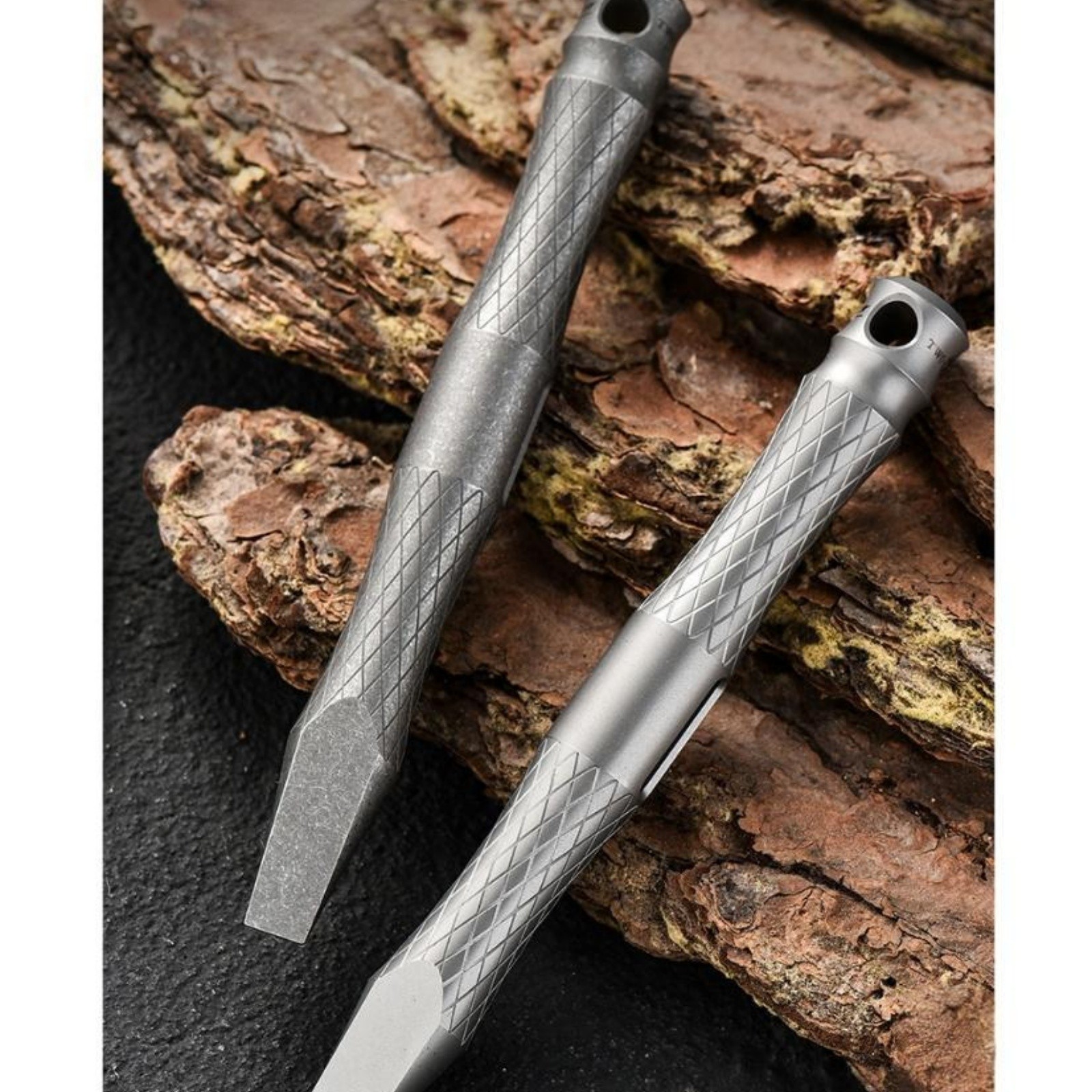 EDC Pry Bar Multi-Tool Stick Outdoor Camping Survival Tool Titanium Alloy