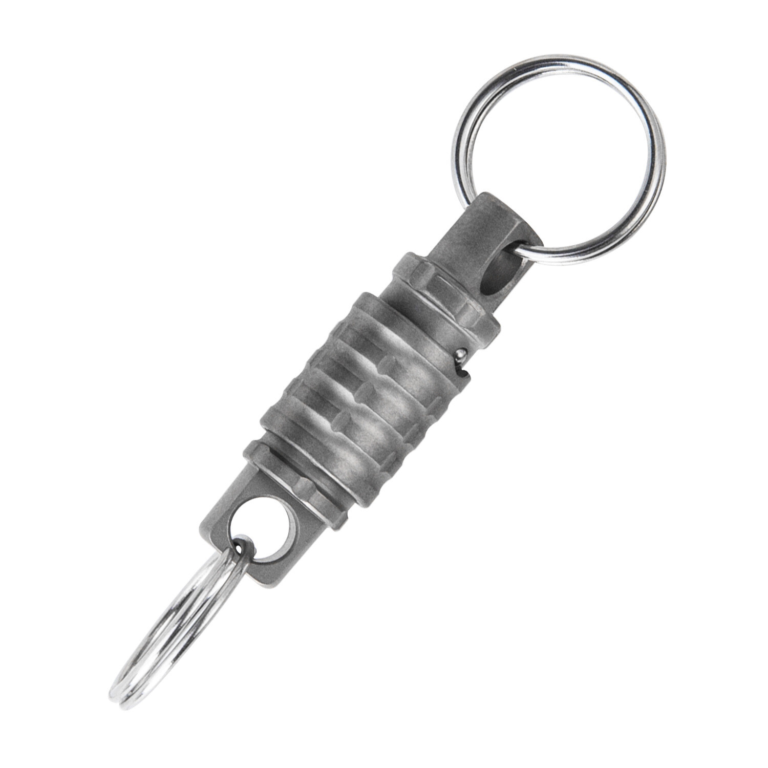 EDC Titanium Alloy 360 Degree Rotation Gimbal Keychain w/ Keyring Car Key chain
