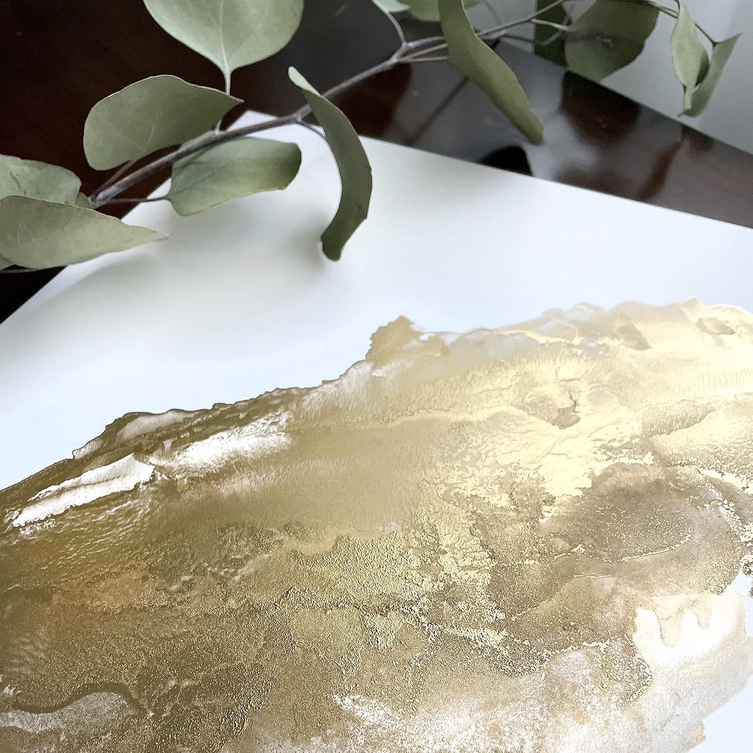 Silver & Gold Alcohol Ink Resin 4oz Metallic Colors