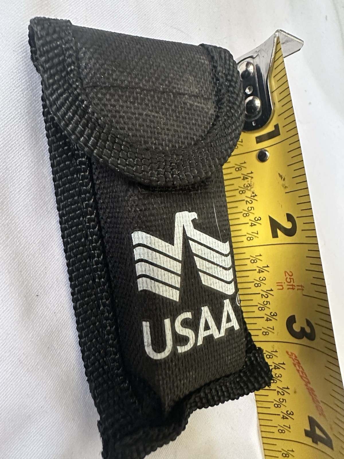 Multi-Tool 10 In 1 Folding Pliers Pocket Utility Knife w/ Sheath Branded “USAA”