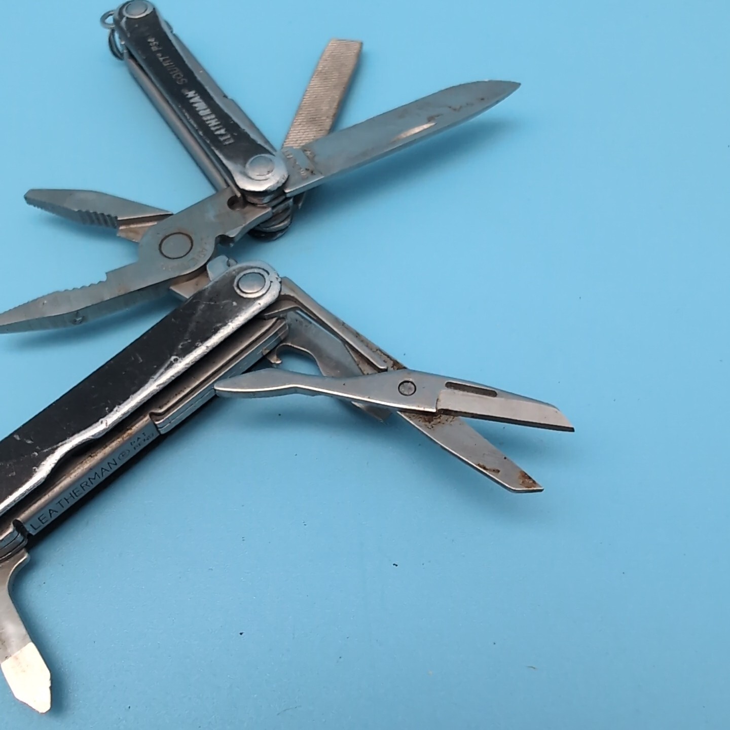 Leatherman Squirt PS4 Multi Tool Knife Pliers Scissors MATTE BLACK Q91