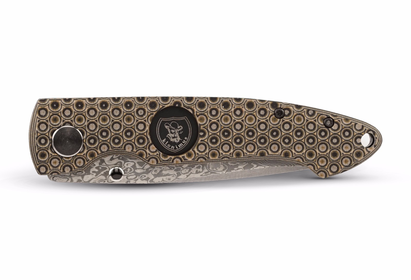 Klonimus folding knife G10 desert handle ,folding knife – Klonimus knife KN0673