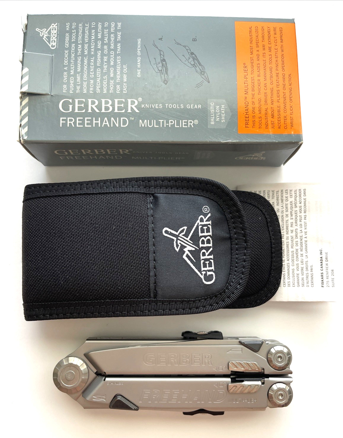 Gerber Freehand Multi-Plier Nylon Sheath Multi-Tool USA