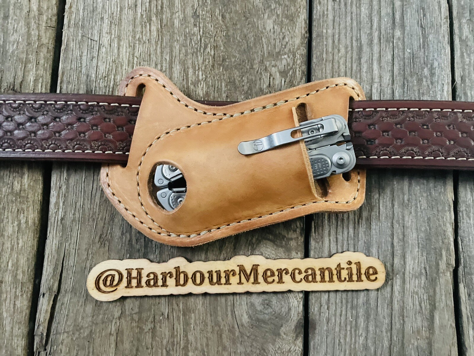 Belt Organizer Multitool Leather Sheath Leatherman Sheath Deluxe Made In USA