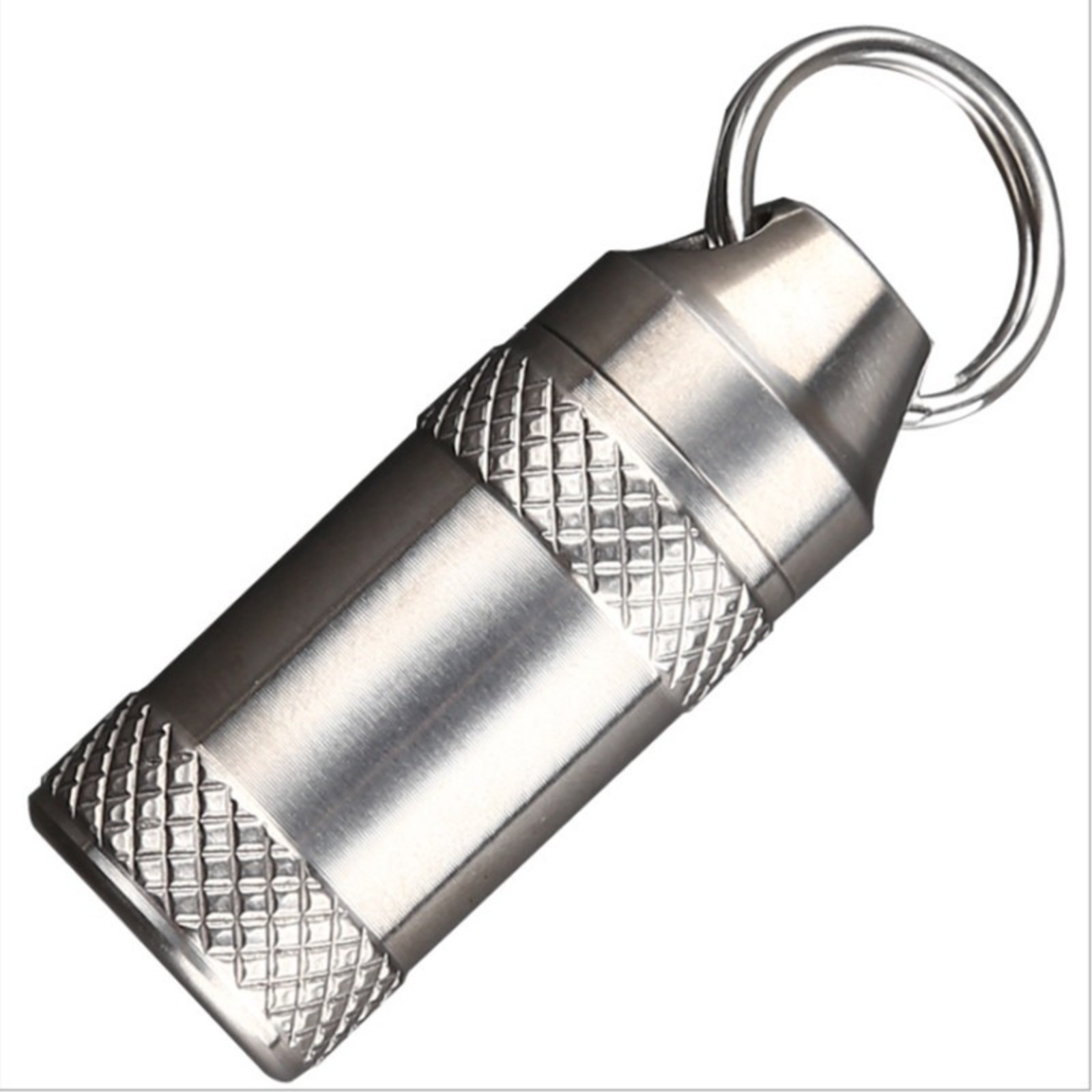 NEW Titanium Alloy Waterproof Case Pill Box Portable Container Pill Storage Box