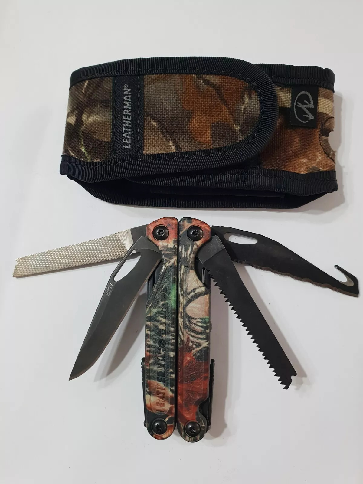 🔥🔥🔥 Leatherman Charge TTI 2009 BO Autumn Camo Titanium Not Used Very Rare