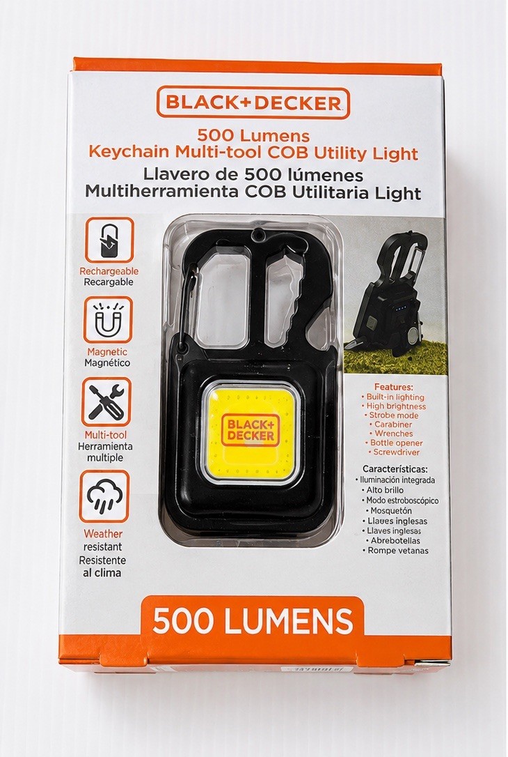 Key Chain Multi ToolCOB UTILITY LIGHT 500 LUMENS