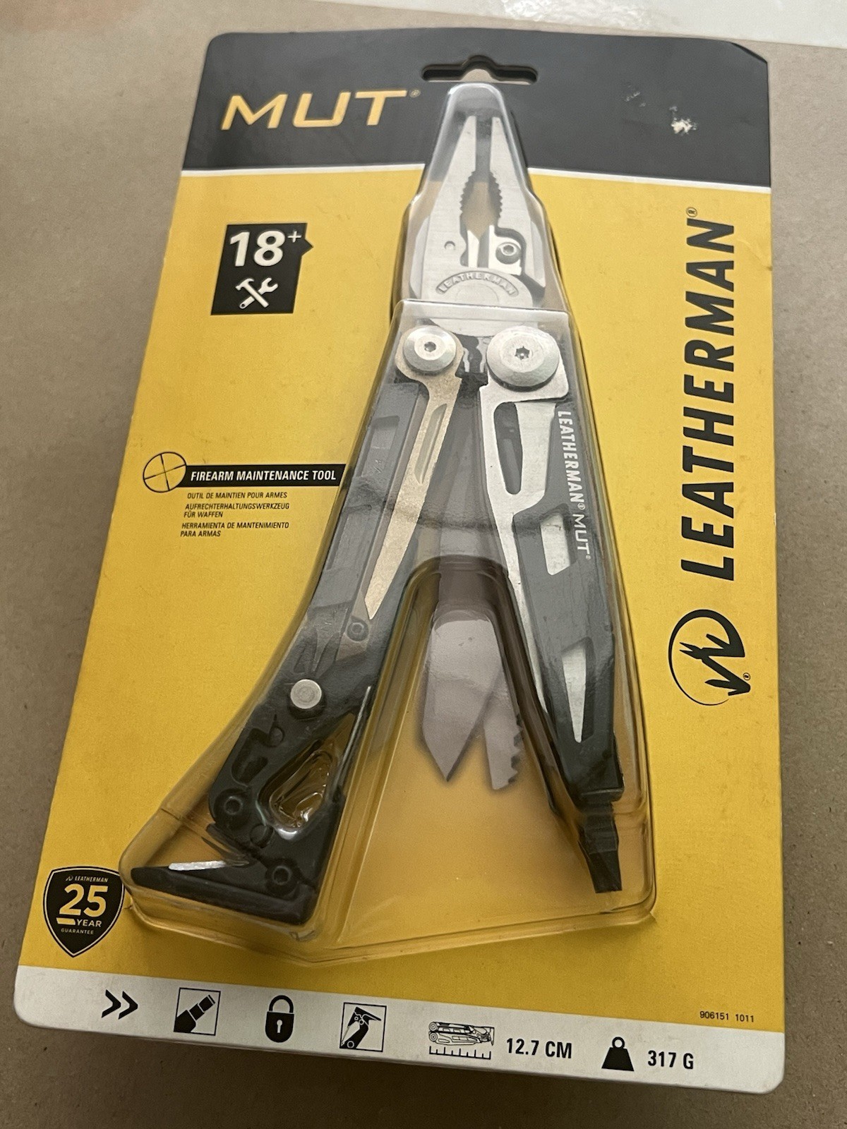 LEATHERMAN MUT, Molle Brown Sheath, New Old Stock, Retried.
