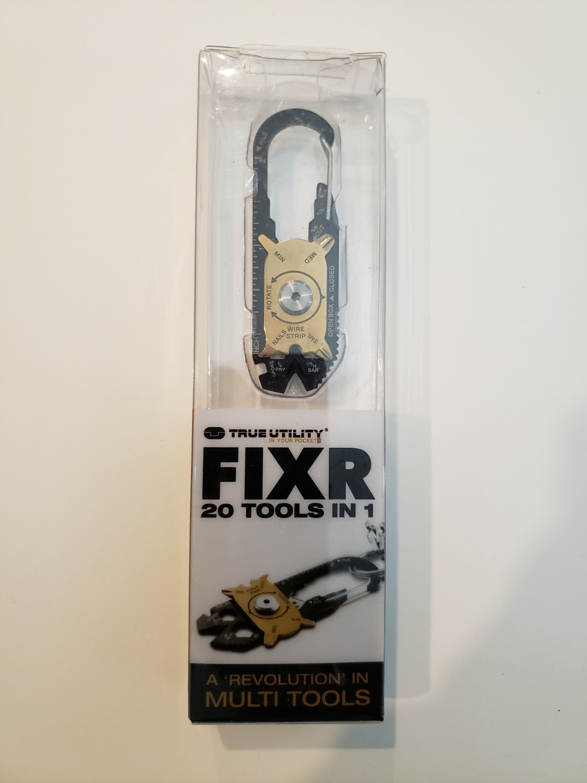 Keychain True Utility FIXR Multi-Tool (20 Tools in 1) Free shipping