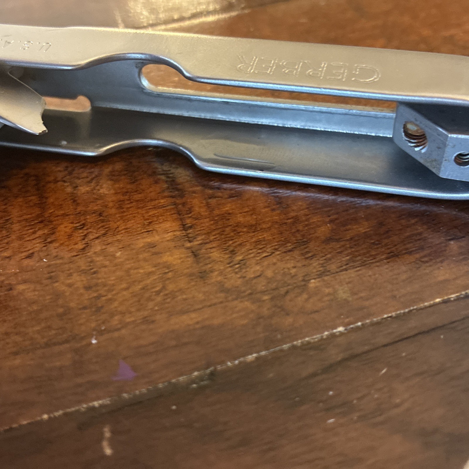 Vintage Gerber MP600 Multi-tool “Pat Pend” Early Mr. Pinchy USA Made – Excellent