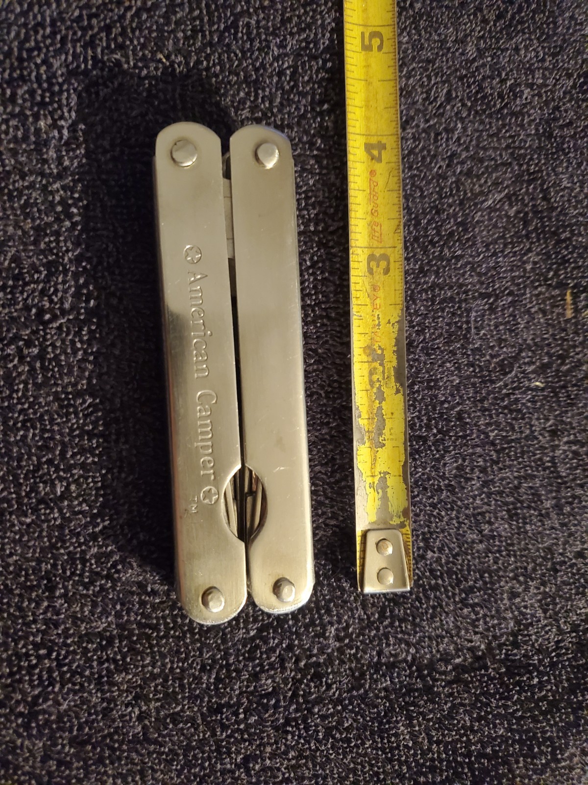 American Camper 9 Tool Multi-Tool Complete Used Free Shipping