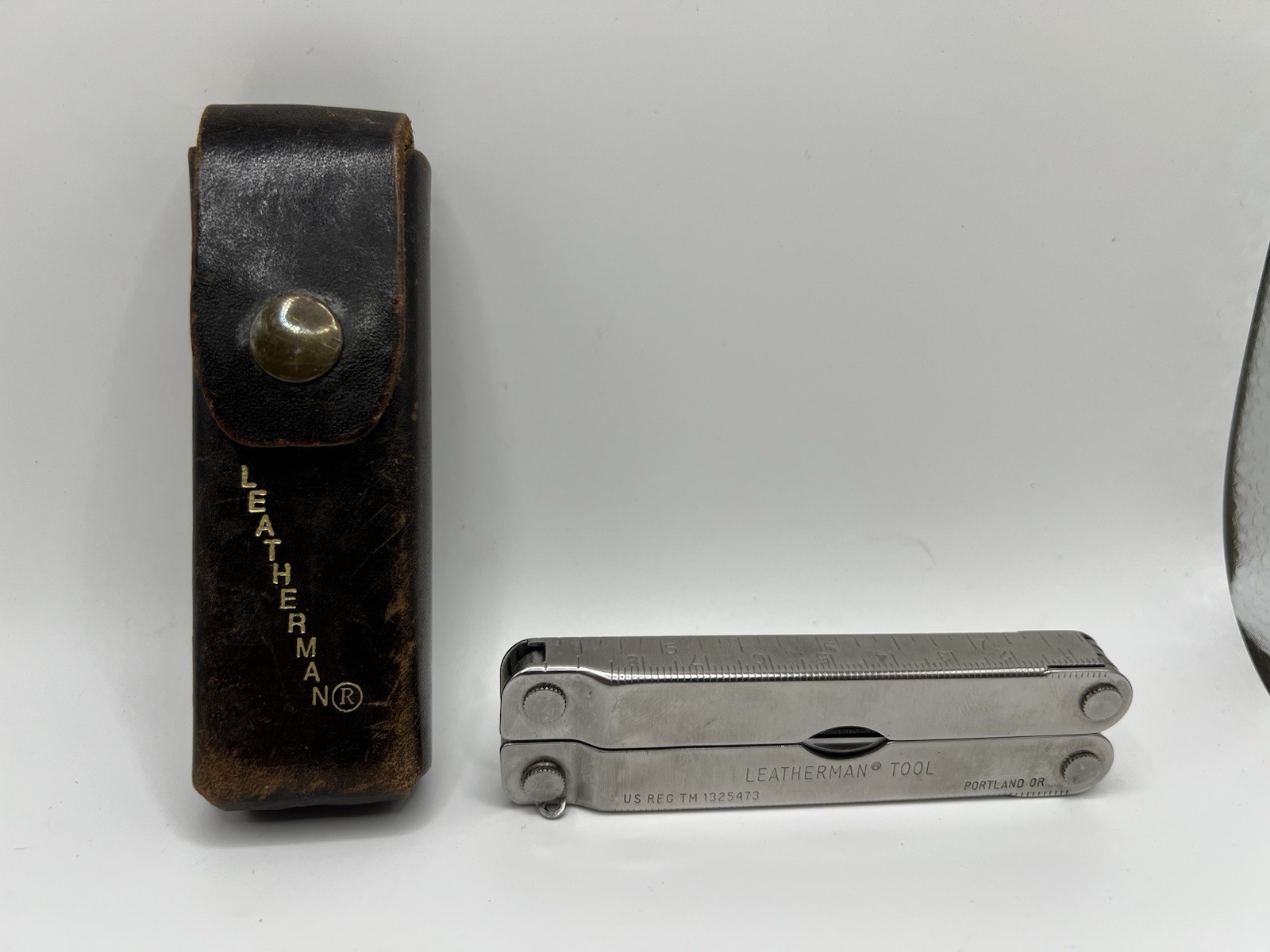 Vintage Original Leatherman Tool US REG TM 1325473 Leather Sheath Portland, OR