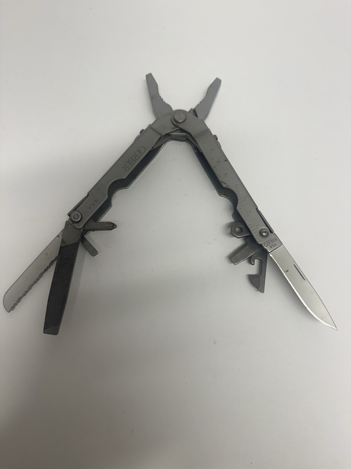 Vintage Gerber Multi-Plier Pocket Tool USA Made With Sheath
