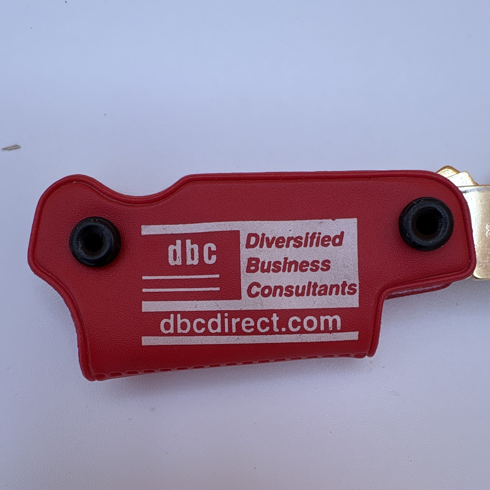 Bassett Red Multi-Tool File Bottle Opener Screwdriver 2in Metal Straight Edge