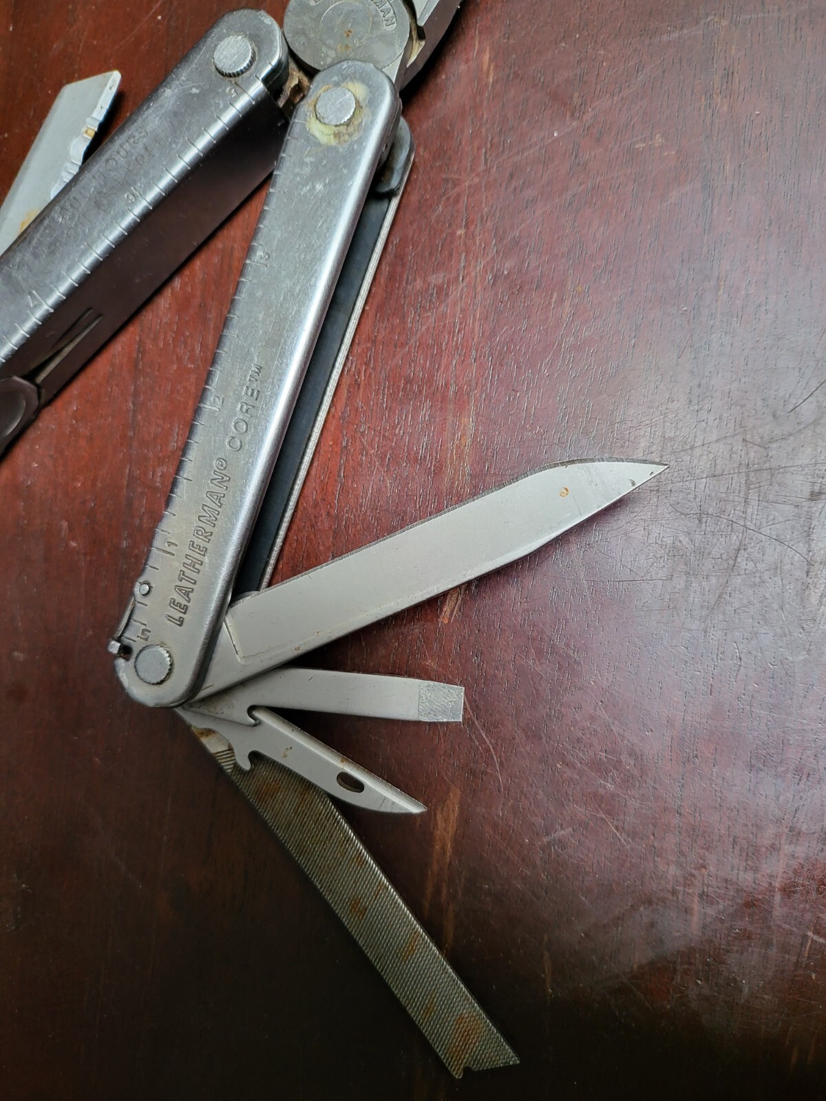 Leatherman Core Multitool Needs to be Cleaned Pre Owned