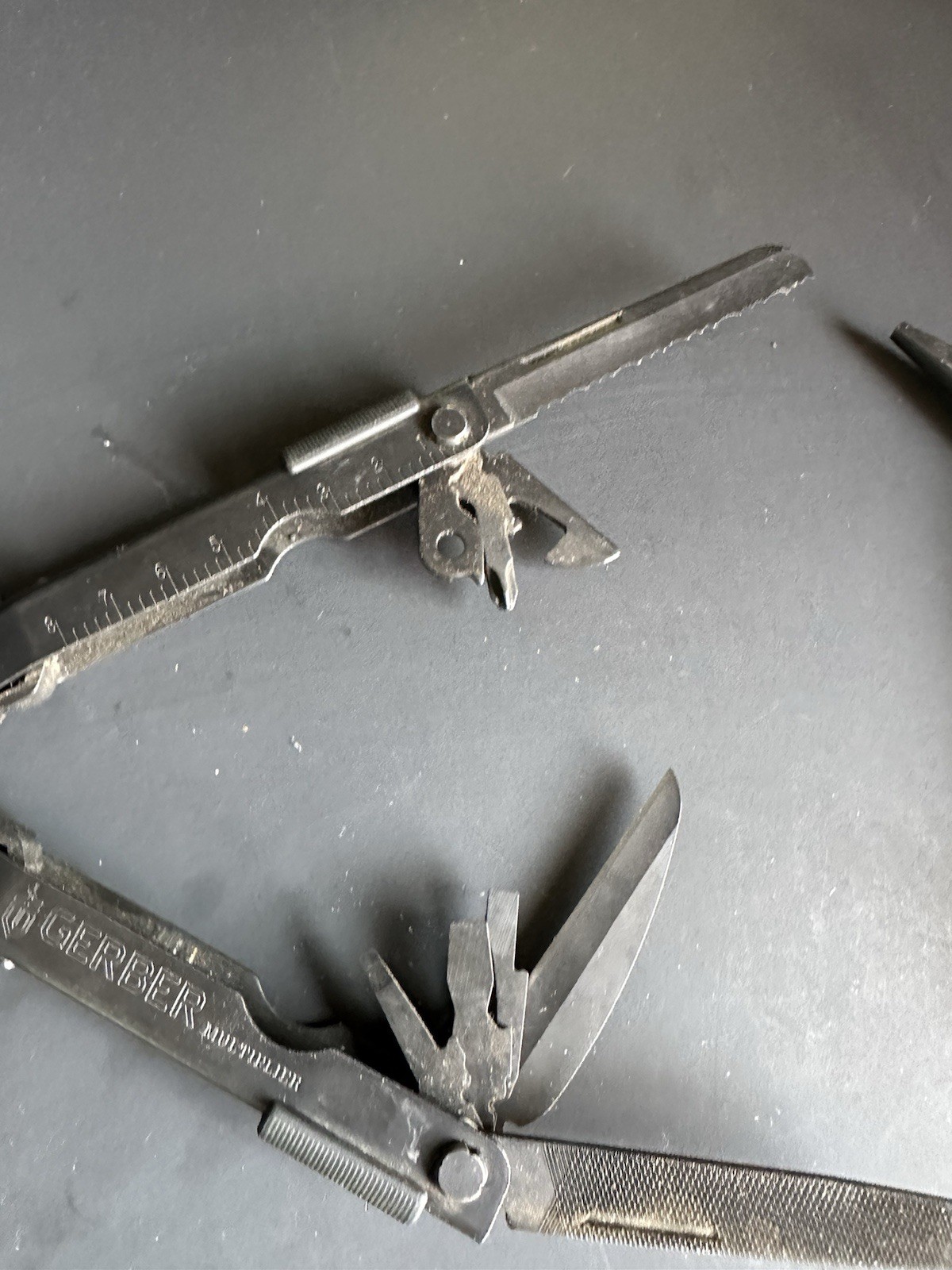 Lot of 2 Gerber Multi-Plier Multi Tools Black Folding Pliers USA