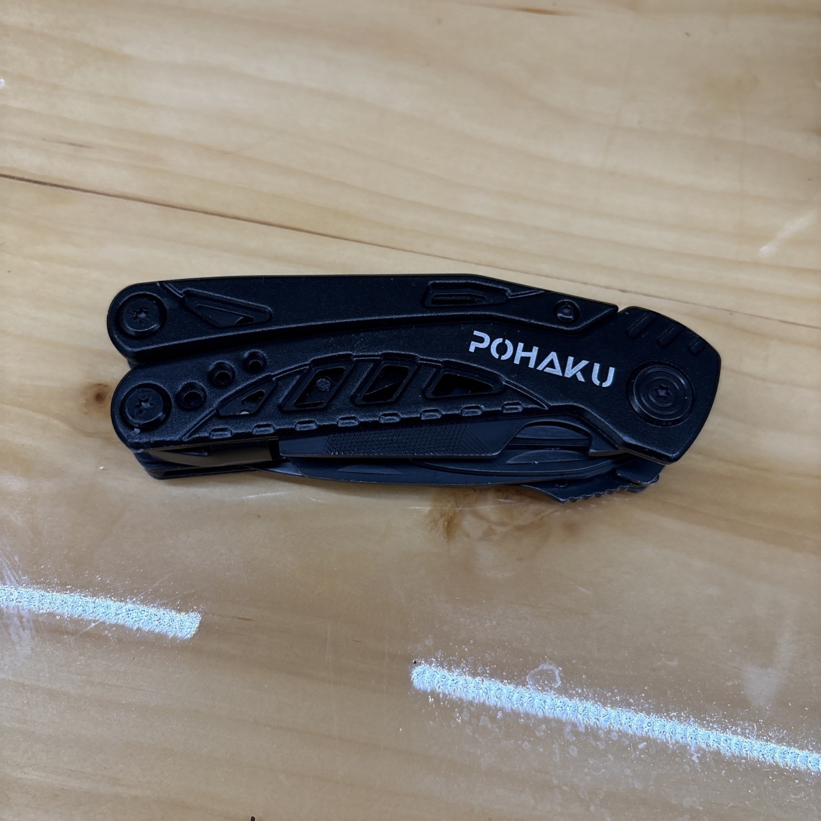 Pohaku Multi Tool Folding Pliers with Sheath Compact Utility Tool