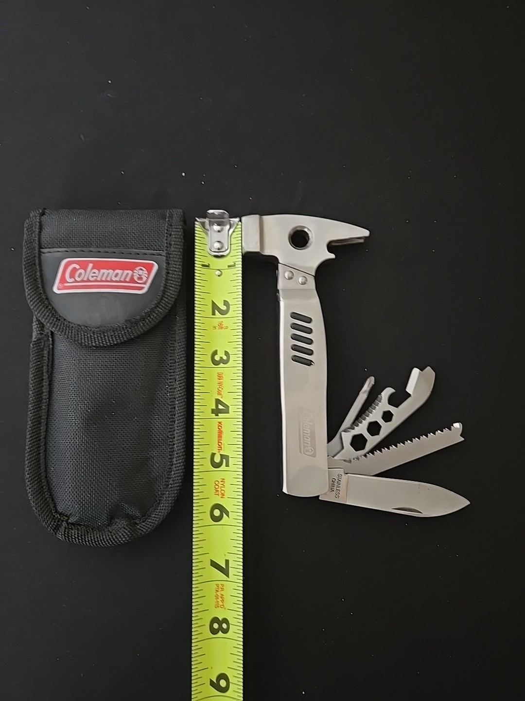 Coleman Stainless Steel Multi Tool 10-in- 1 tools Nylon Sheath