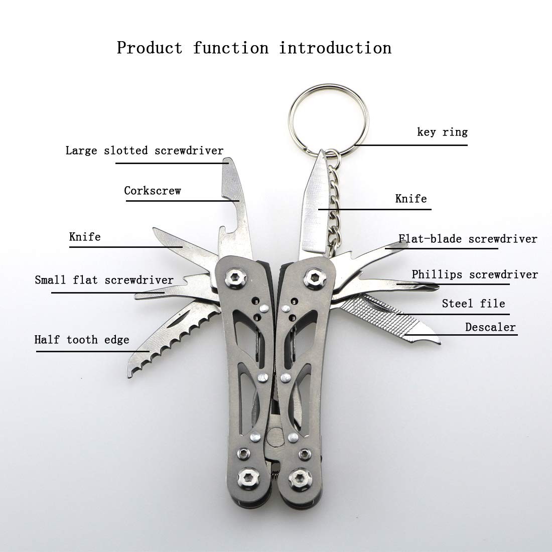 Small Multitool Pliersoutdoor Pocket Multitools Mini Pliers Gifts For Mens Boys