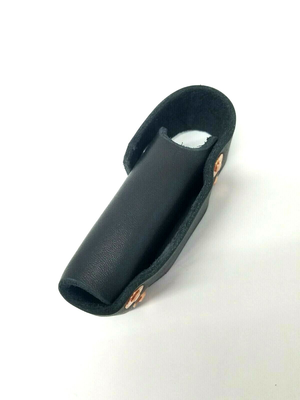 BLACK Leather Sheath for Leatherman WAVE Riveted Design. Hiddin Leather. U.S.A.