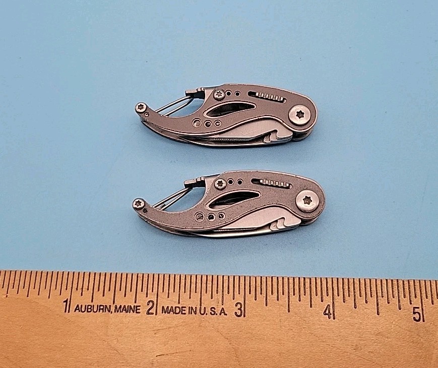 Gerber Curve Mini Multi-Tool – LOT OF 2 – Blade, File, Bottle Opener