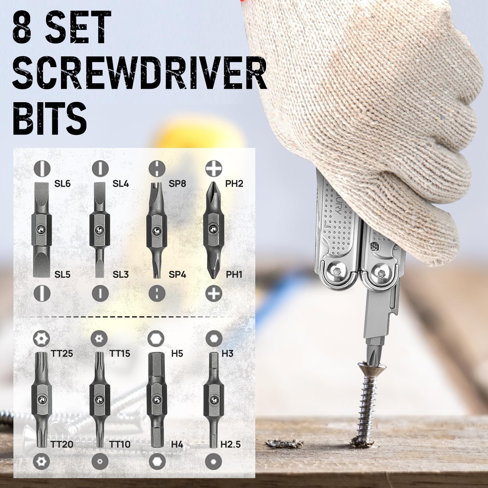 Multitool Pliers with Tungsten Wire Cutters, Wood Saw & Scissors – EDC Gear for