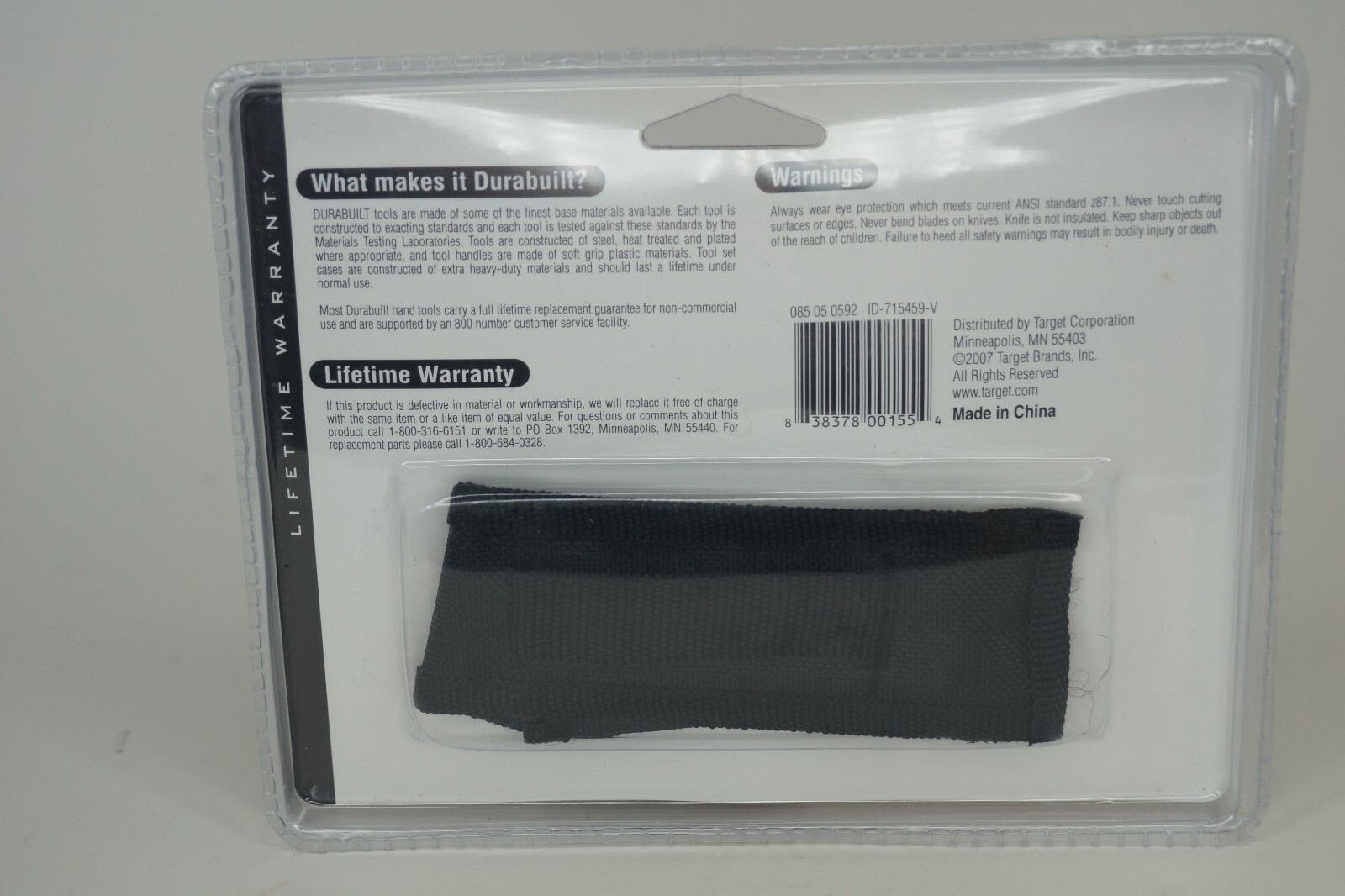 NEW SEALED Durabuilt 14 in 1 Pliers Multi Tool with Carrying Case – ID-715459-V